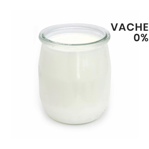 DLC 20/04 Yaourt nature vache 0% 125g