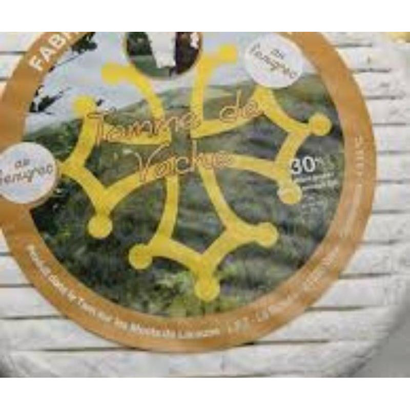 Fromage Tomme Lacaune au Fenugrec env 200g