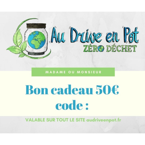 Bon cadeau 50€
