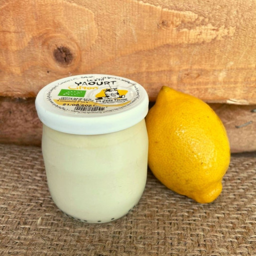 "DISPO dès JEUDI" Yaourt BIO aromatisé citron 125g