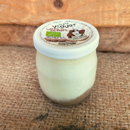DLC 27/04 Yaourt à la crème marron 125g