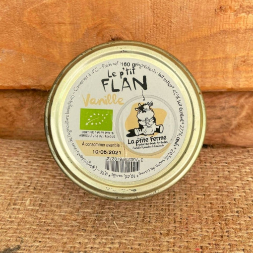 DLC 21.05 Flan des gourmands vanille 160g