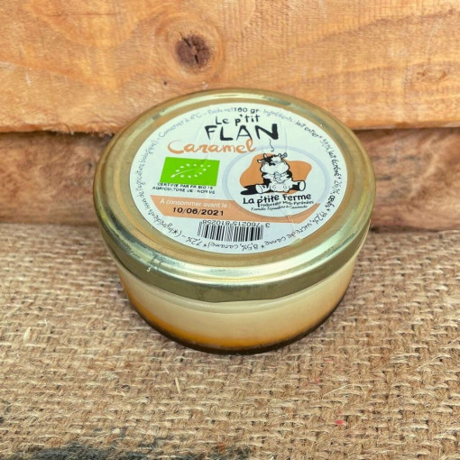 DLC 20/04 Flan des gourmands caramel 160g