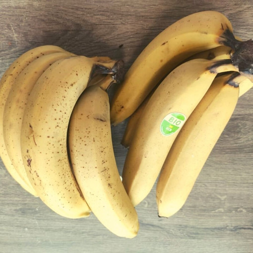 "0 GASPI" COMPOTES Bananes mûres"Golden Exotics" BIO - entre 900g / 1kg