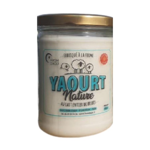 "DISPO dès MARDI" Yaourt lait de brebis 750g