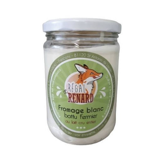 Fromage blanc battu artisanal made in TARN 100% local