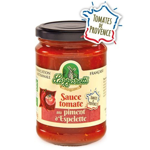 Sauce tomate au piment d'Espelette - 270g