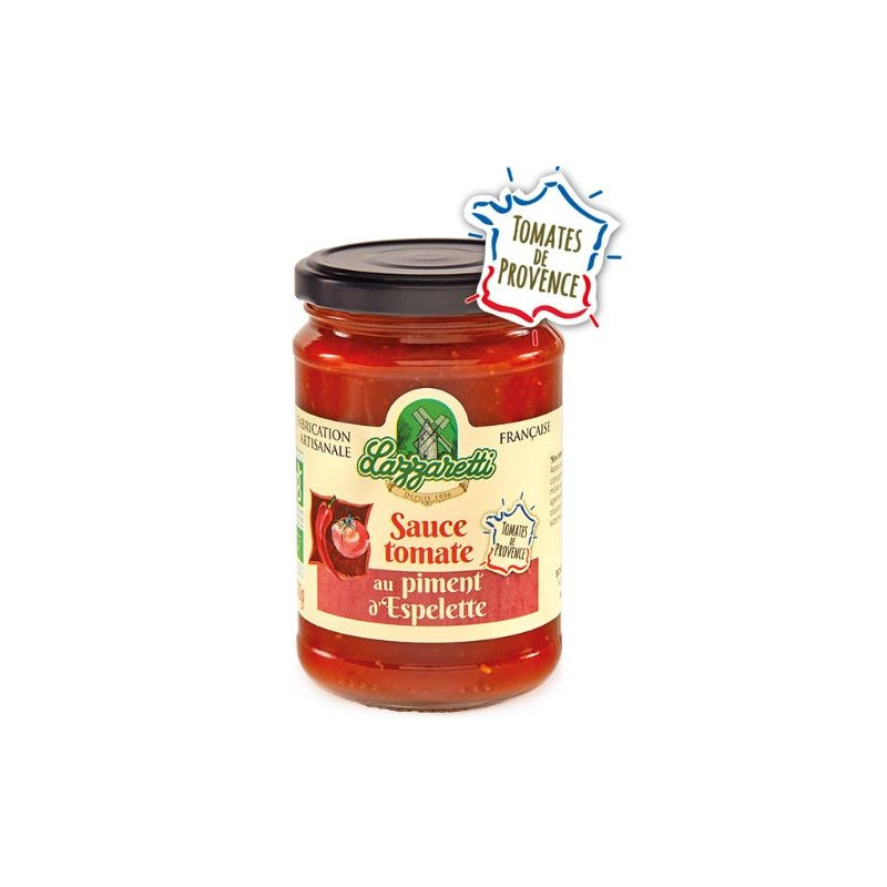 Sauce tomate au piment d'Espelette - 270g