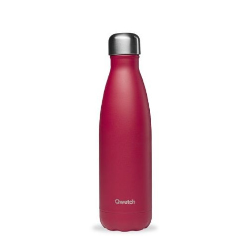 Bouteille isotherme - Matt - Framboise - 750ml Qwetch