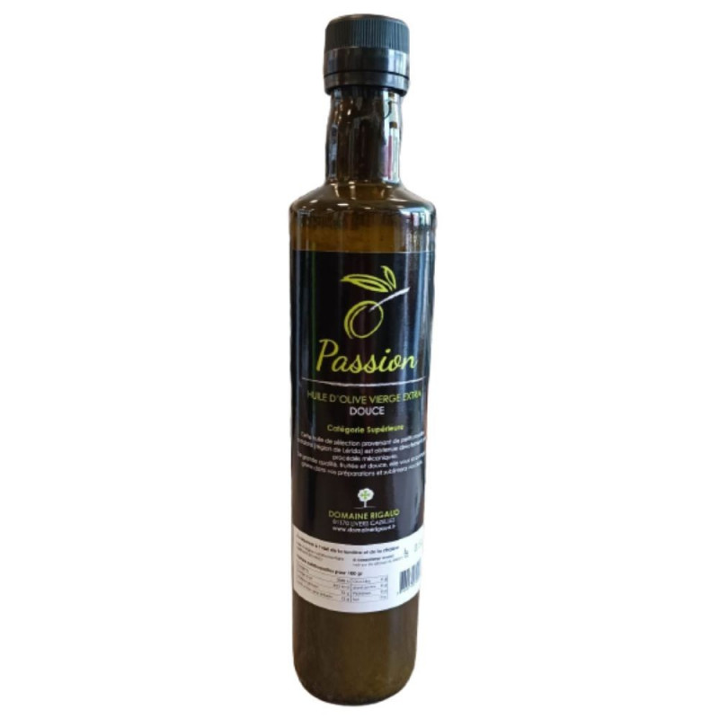 Huile d'olive Arbequina "Passion" 0.5l