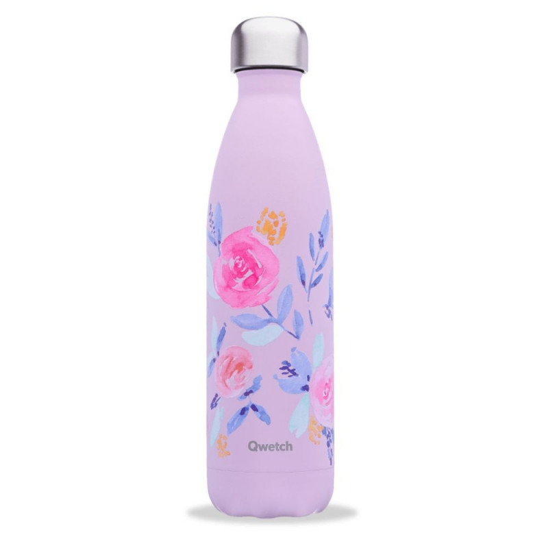 Bouteille isotherme Rosa rose glacée 750ml - Qwetch