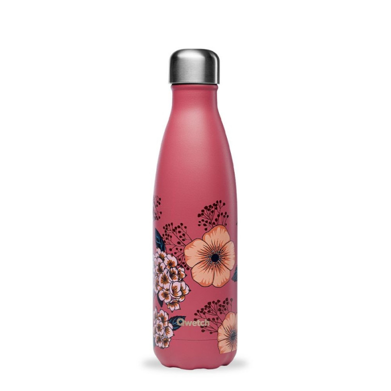 Bouteille isotherme Anémones 500ml - Qwetch