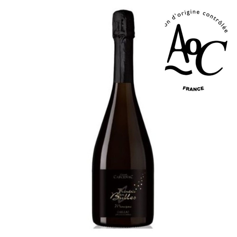 Vin "Frénésie en bulle" 2021 Domaine Carcenac 75cl