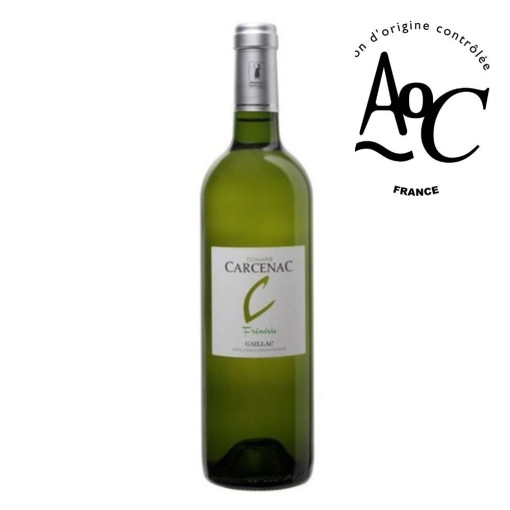 Vin blanc "Frénésie" sec 2022 Domaine Carcenac 75cl