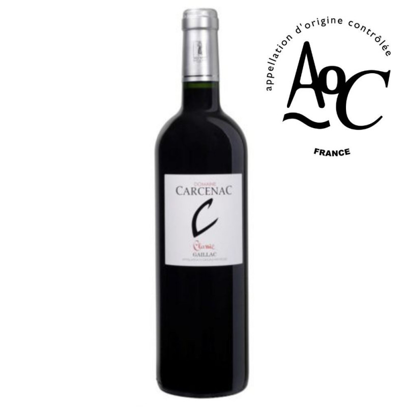 Vin rouge "Classic" 2020 Domaine Carcenac 75cl