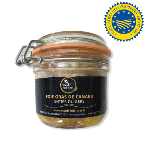 Foie gras de canard entier du Gers - 180 grs
