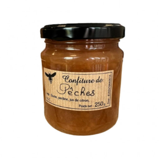 Confiture artisanale "Pêches" 250g