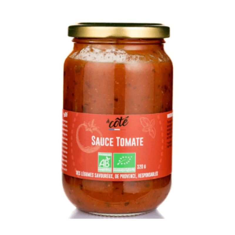Sauce tomate " Aubergines et basilic" BIO 320g