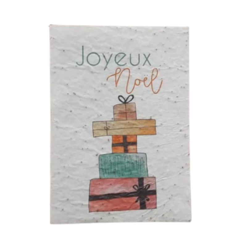 Carte à planter- Joyeux Noel