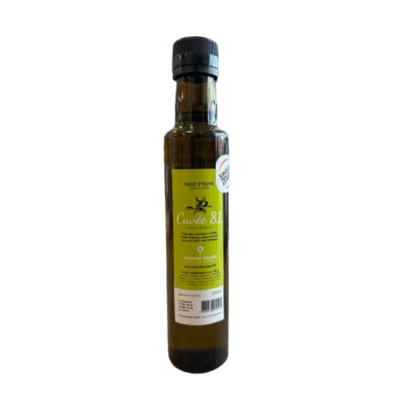 Huile d'olive vierge extra Cuvée 81 250ml