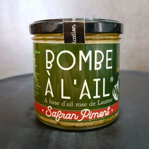 Bombe à l'ail rose de Lautrec et ail Noir - Au Drive En Pot