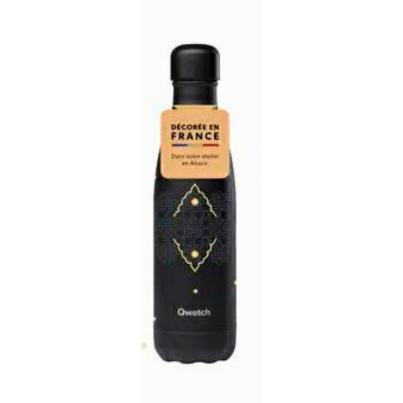 Bouteille isotherme Majorelle black- 500ml - Qwetch
