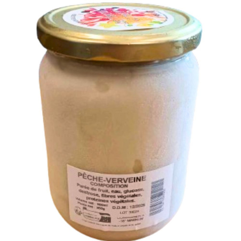 Sorbet Artisanal Peche/ Verveine 500ml