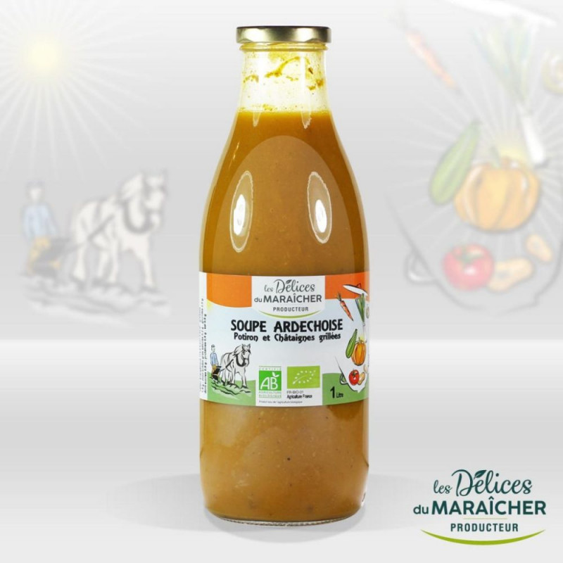 Soupe Ardèchoise à la chataigne grillée 1L Bio