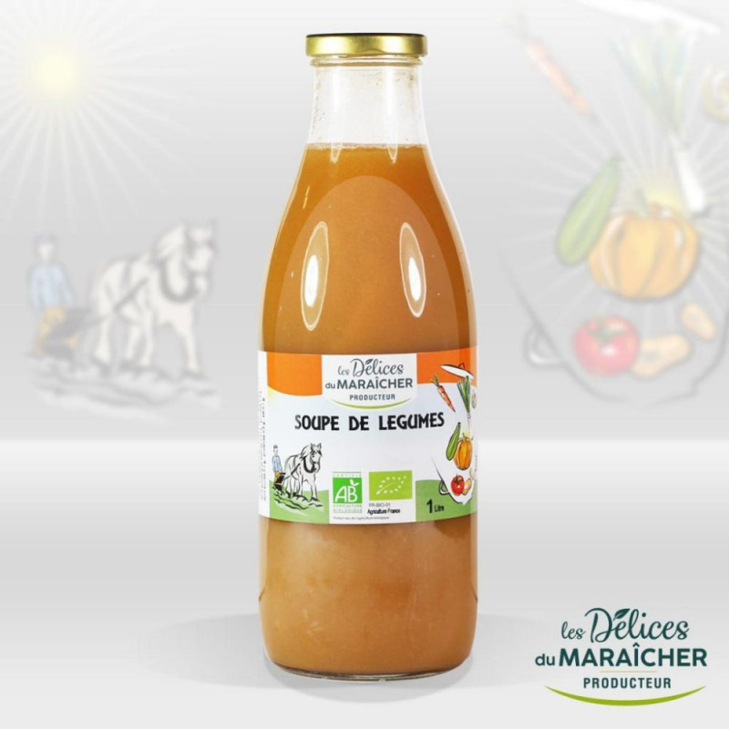 Soupe de légumes 1L Bio