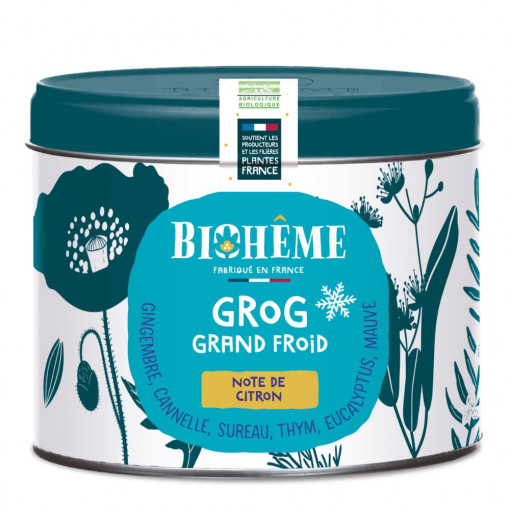 Infusion Grog Grand froid BIO - Boite vrac 50g