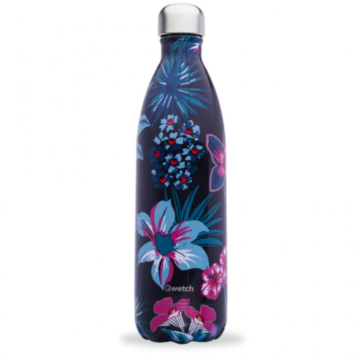 Bouteille isotherme Borneo noir 1L - Qwetch