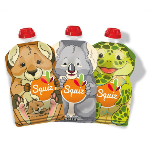 PRIX LANCEMENT 1 gourde à compote réutilisable SQUIZ 130 ml