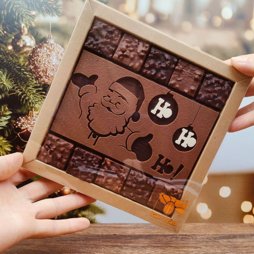 Coffret chocolat Père Noël - 170g - 2024