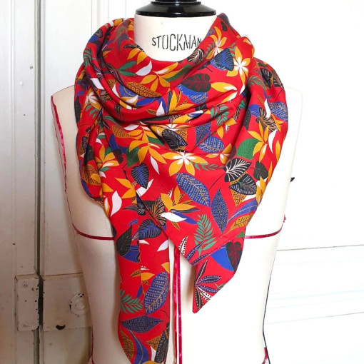 Foulard triangle - pièce