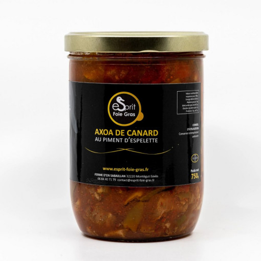 Axoa de Canard au piment d’Espelette 750 g