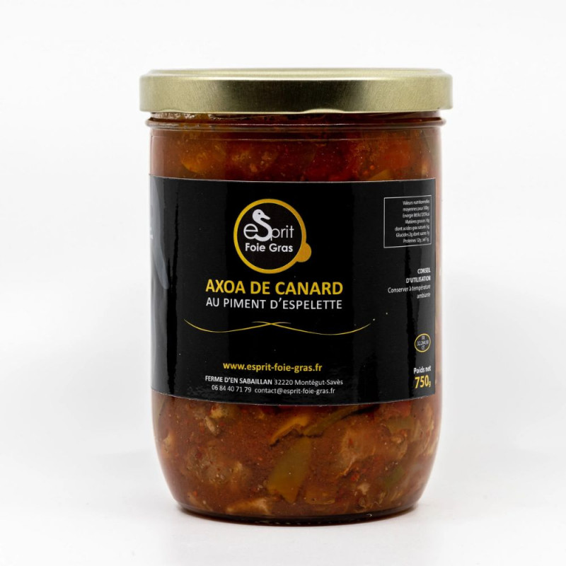 Axoa de Canard au piment d’Espelette 750 g