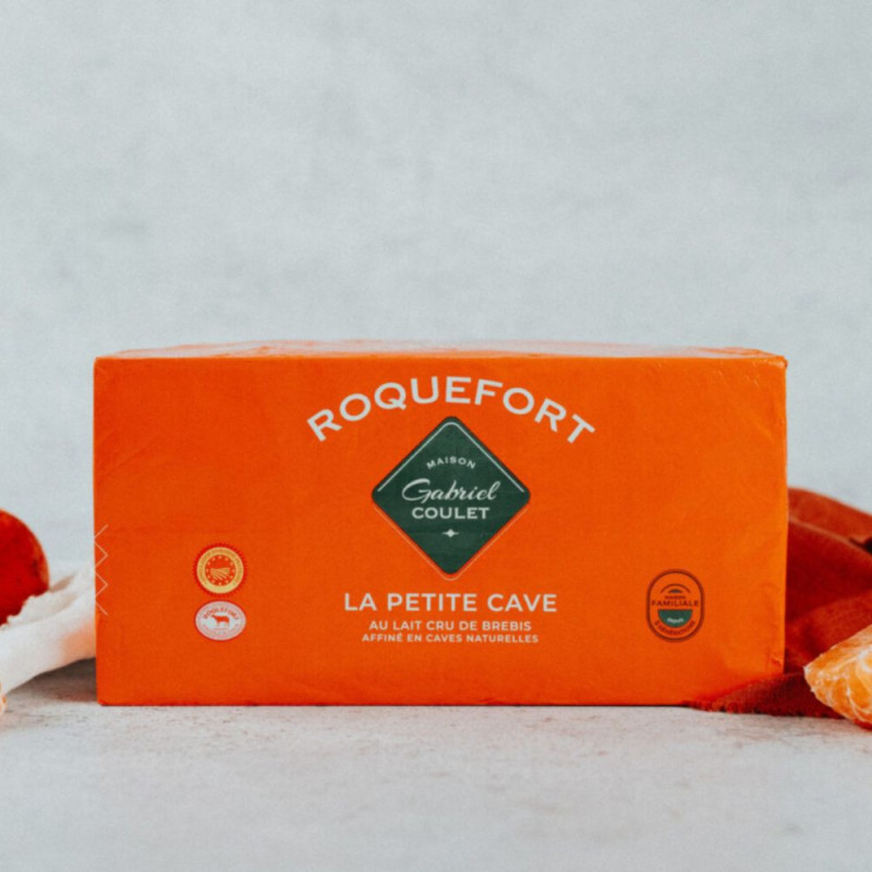 Destock!Fromage ROQUEFORT AOP pur brebis d'exception petite cave env 150G