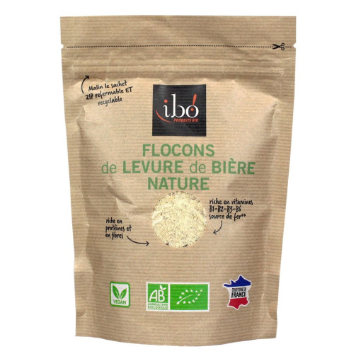 Flocons de levure de bière nature bio 100g