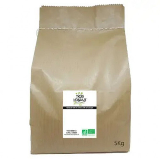 Farine de blé tendre BIO T65 5kg (Sac Kraft)