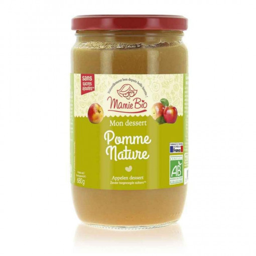 "PROMO" LOT DE 2 Purées de pomme France BIO 680g