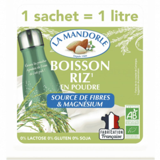 Lait de RIZ 1litre La Mandorle