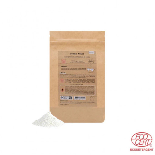 Assouplissant en poudre aux cristaux de soude 500G