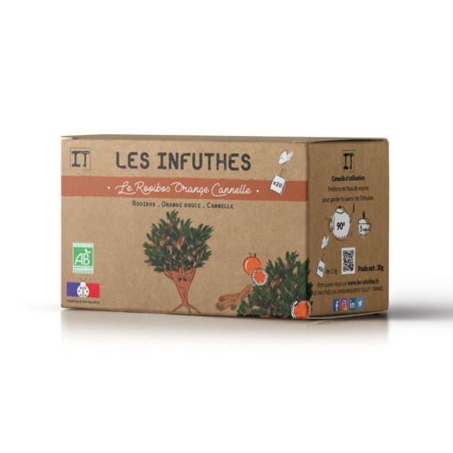 Rooibos Orange Cannelle Les Infuthés – Infusion Locale – Albi