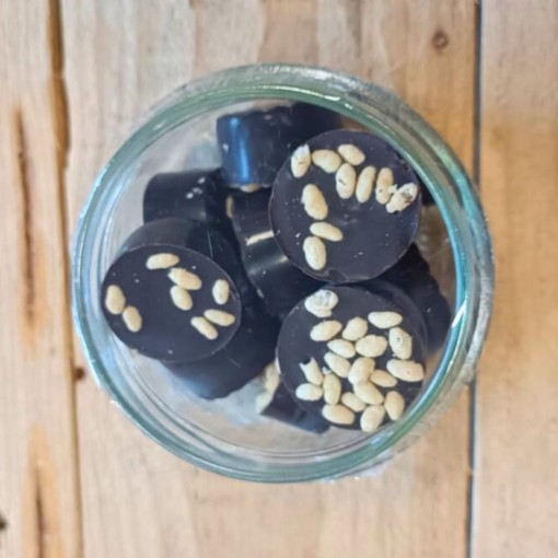 Chocolat Noir Gianduja Riz Soufflé Limouzi Saveurs – Albi