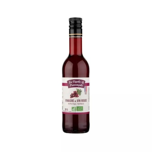 Vinaigre de vin rouge 6% bio – La Cigale