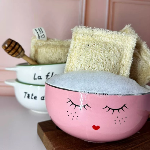 Eponge VAISELLE Loofah  100 % végétale