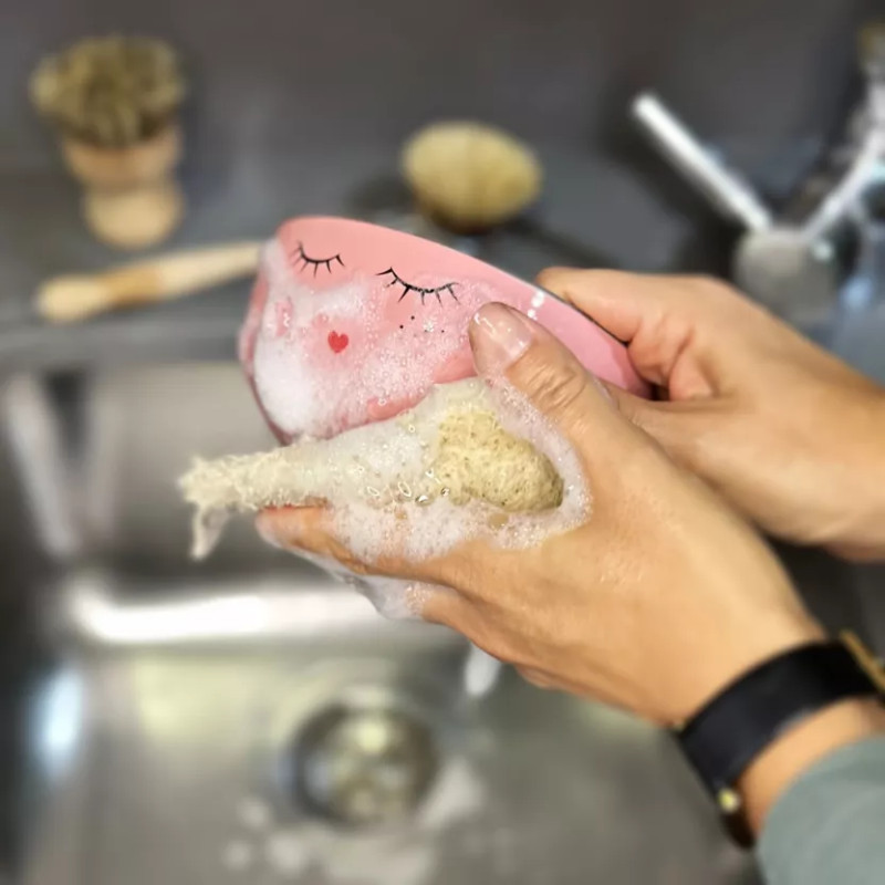 Eponge VAISSELLE Loofah  100 % végétale