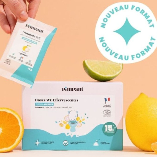 Nettoyant WC en Dosettes (x15) Pimpant