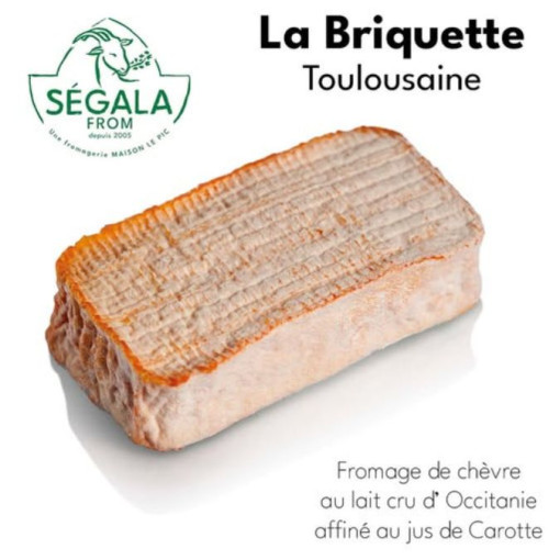 Fromage chèvre "Le XV du Pic" CENDRÉ - Au Dive En Pot