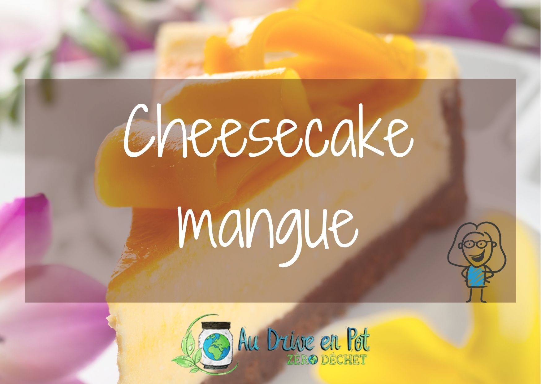 Cheesecake mangue by "ETIC MIAM"